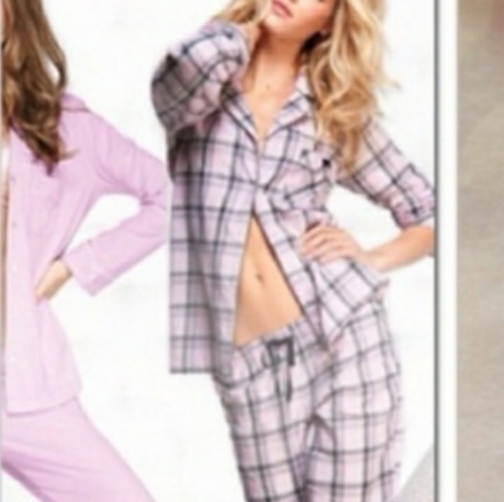 Victoria's secret plaid pajama set
